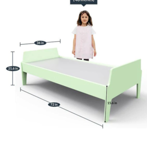 Pellegrino Panel Bed in Green