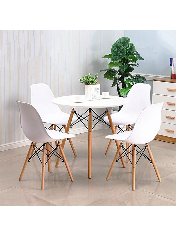 Bargas Dining Set - White - Image 2