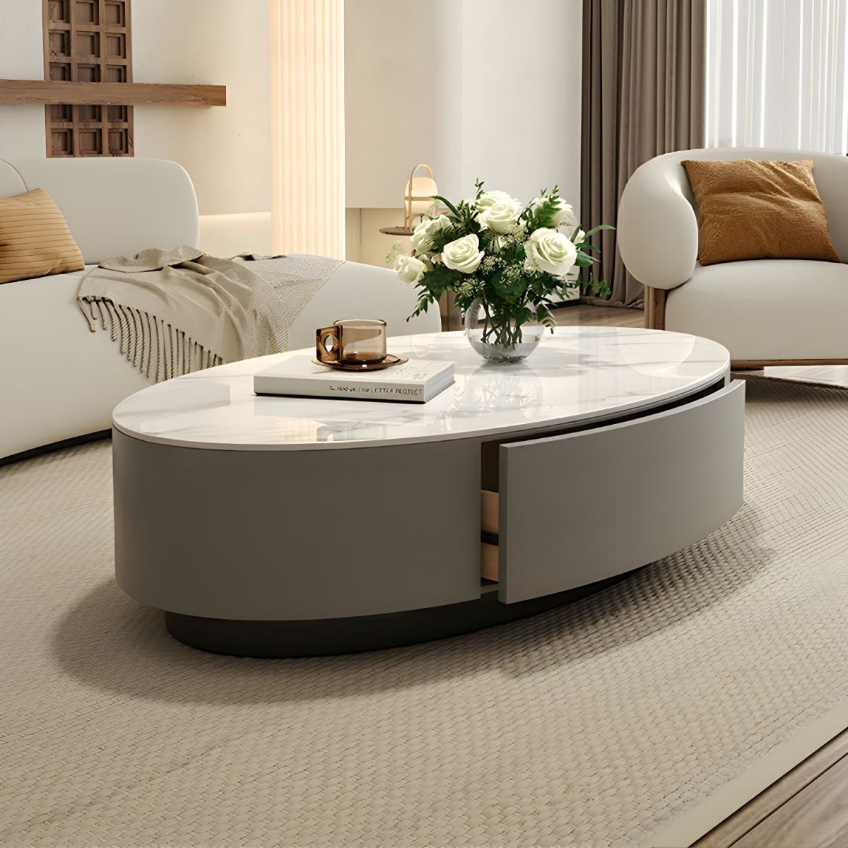 Oval Coffee Table - Image 2