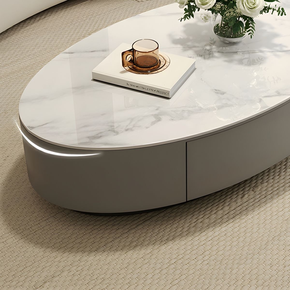 Oval Coffee Table - Image 5