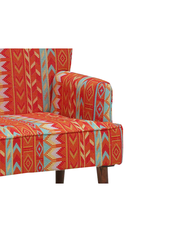 Frosty Peach Lounge Chair - Image 3