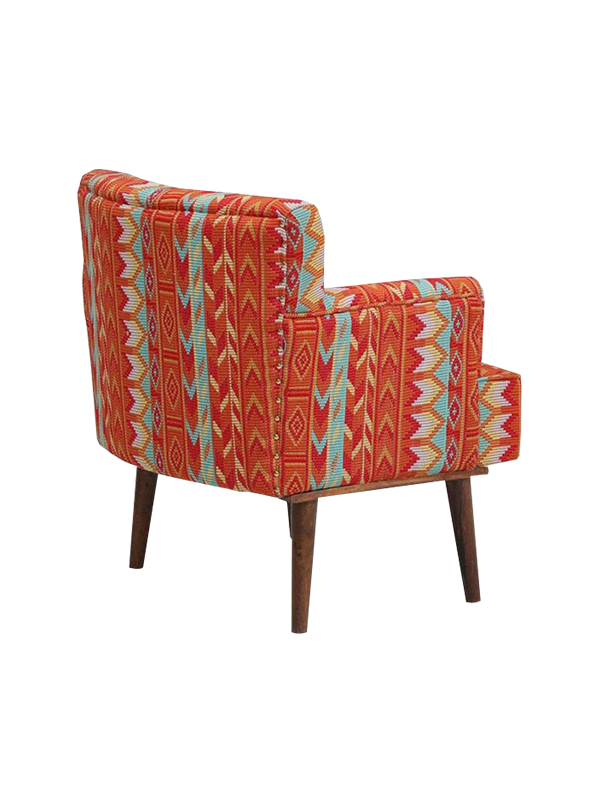 Frosty Peach Lounge Chair - Image 2