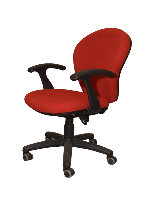 Bold Red Chair - Image 2