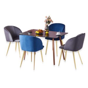 Sepia Dining Set - Blue and Grey