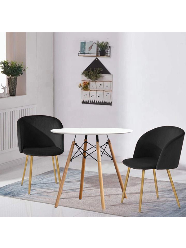 Birch Dining Set - Black white - Image 2