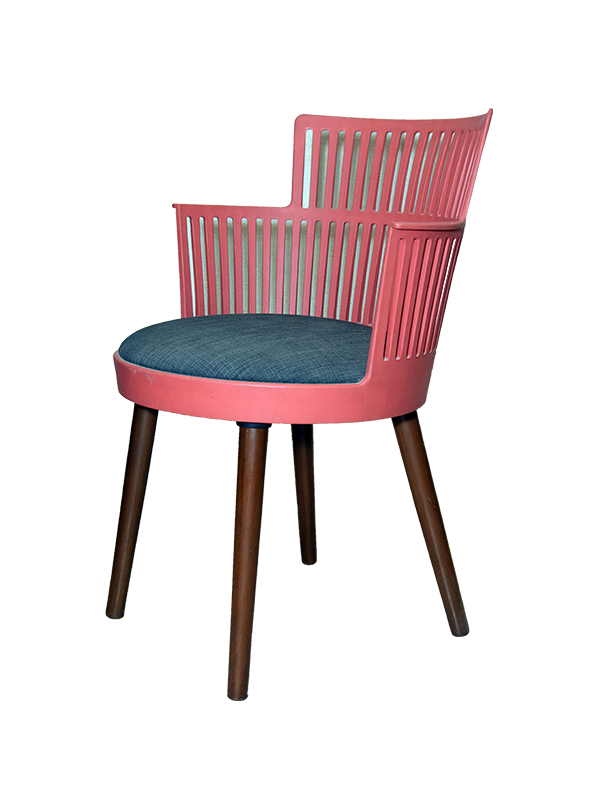 Sherbet Wood Chair - Image 2