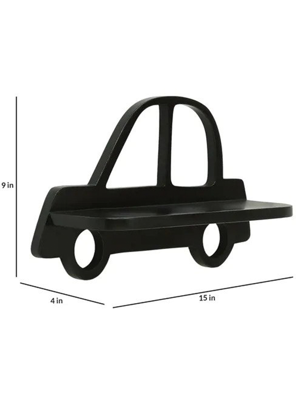 Artoria Kids wall shelf in Black - Image 2