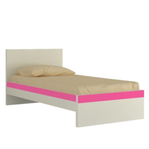 Luisa Single Bed in Barbie Pink
