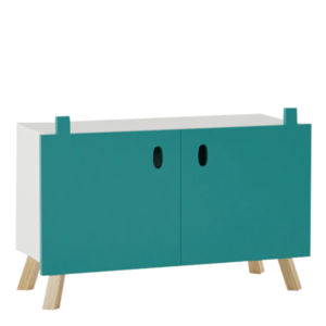 Ola Standard Storage Chest of Drawer in Caribe Green