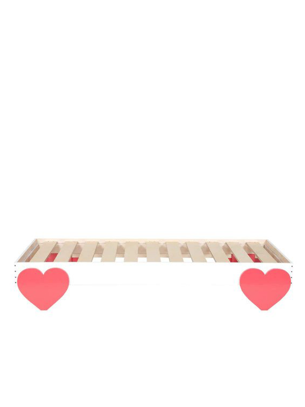 Cricklae Birch Wood Single Bed in White - Image 4