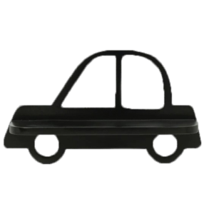 Artoria Kids wall shelf in Black