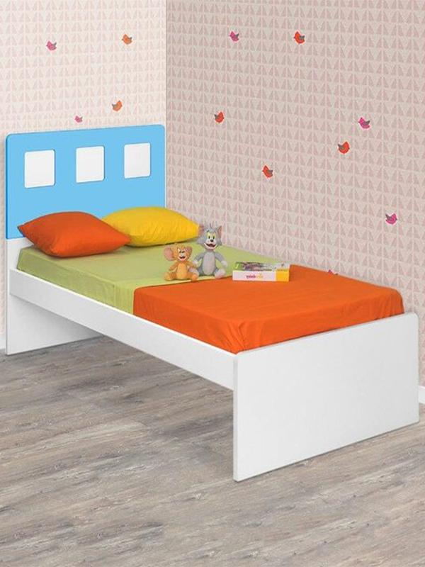 Kimberely Kids Single Bed in Blue & White Colour - Image 2