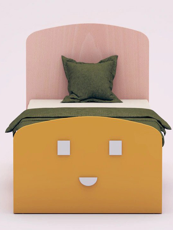 Alexander Single Bed with storage in Yellow - Image 4
