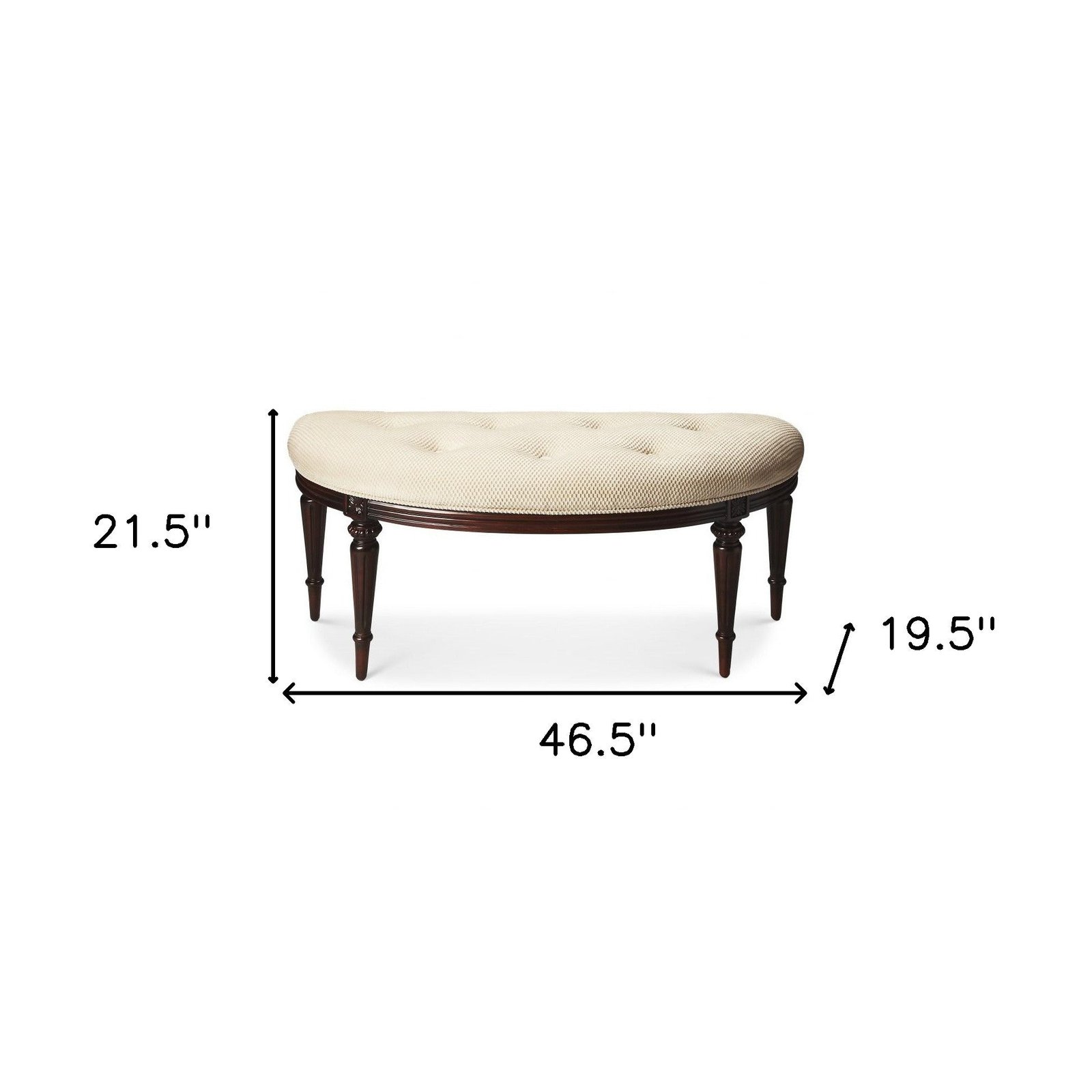 Debilune Upholstered Settee - Image 4
