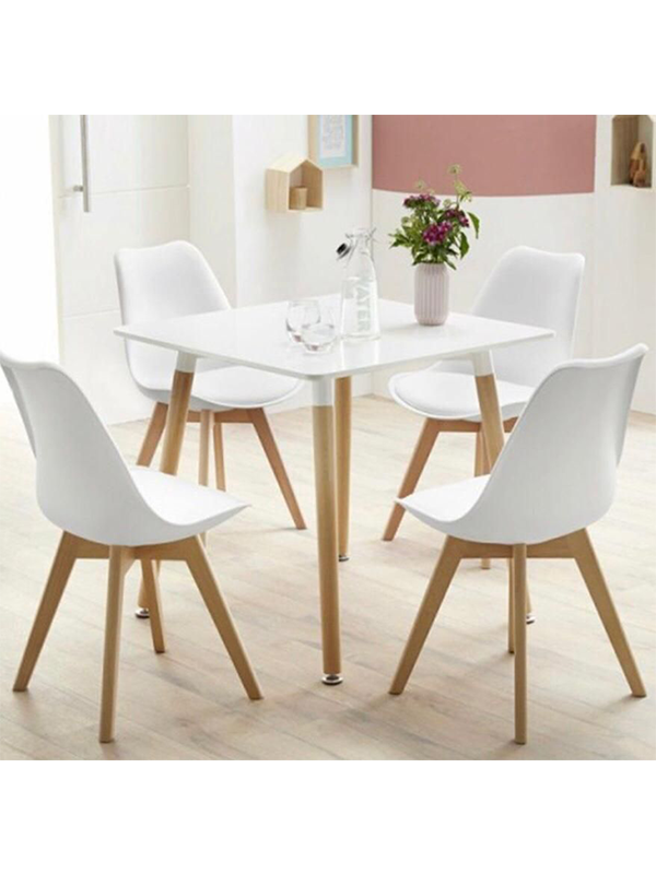 Ochre Dining Set - White - Image 2