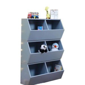 Sling Kids 3 Tier Book Rack in Elegant Blue Colour