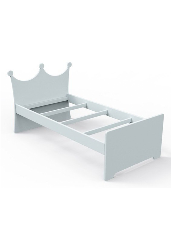 Bolic Crown Panel Bed in Grey - Image 5