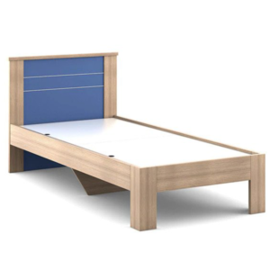 Burkely Single Bed in Drift Wood Finish