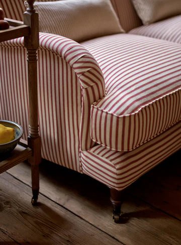 Allington Red Strip Double Seater - Image 5