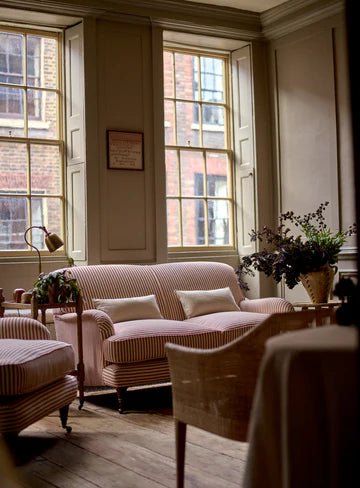 Allington Red Strip Double Seater - Image 7