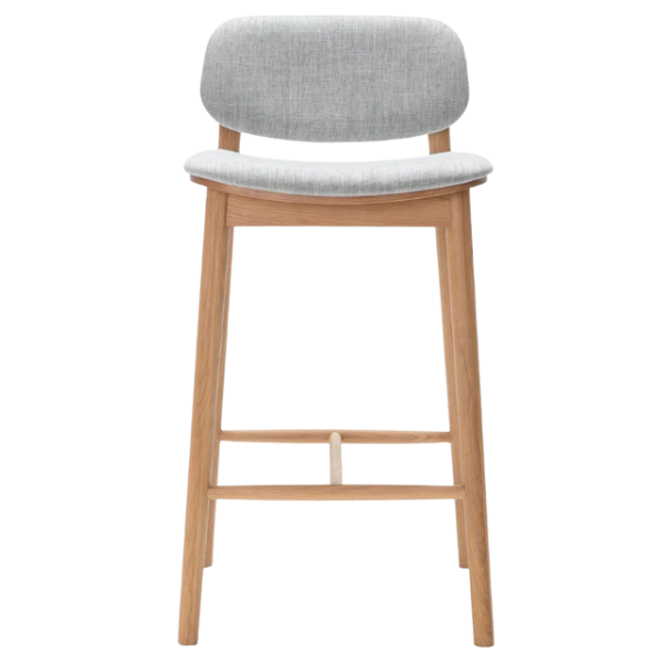 Luke Ash Wood Bar Stool - Image 5