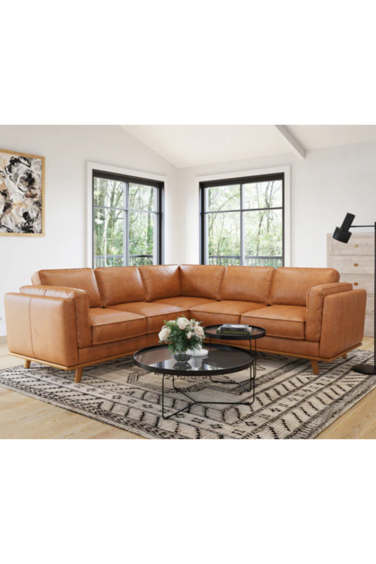 Xynder Sectional Sofa Leatheriate - Image 5