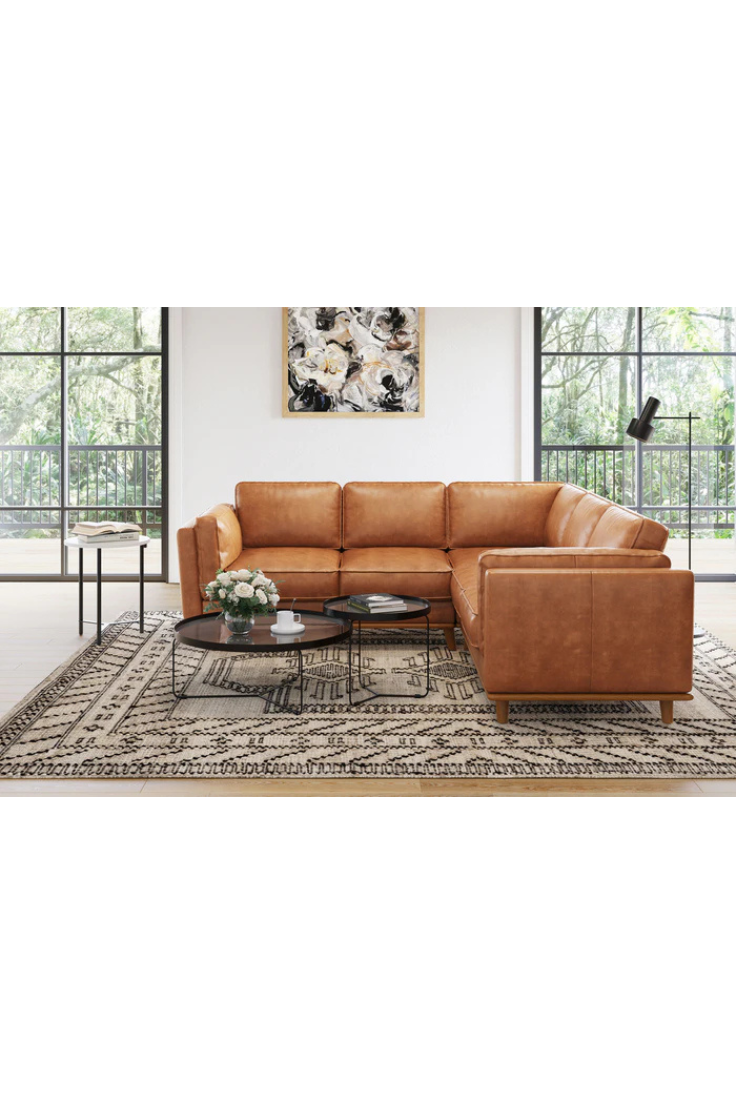 Xynder Sectional Sofa Leatheriate - Image 4
