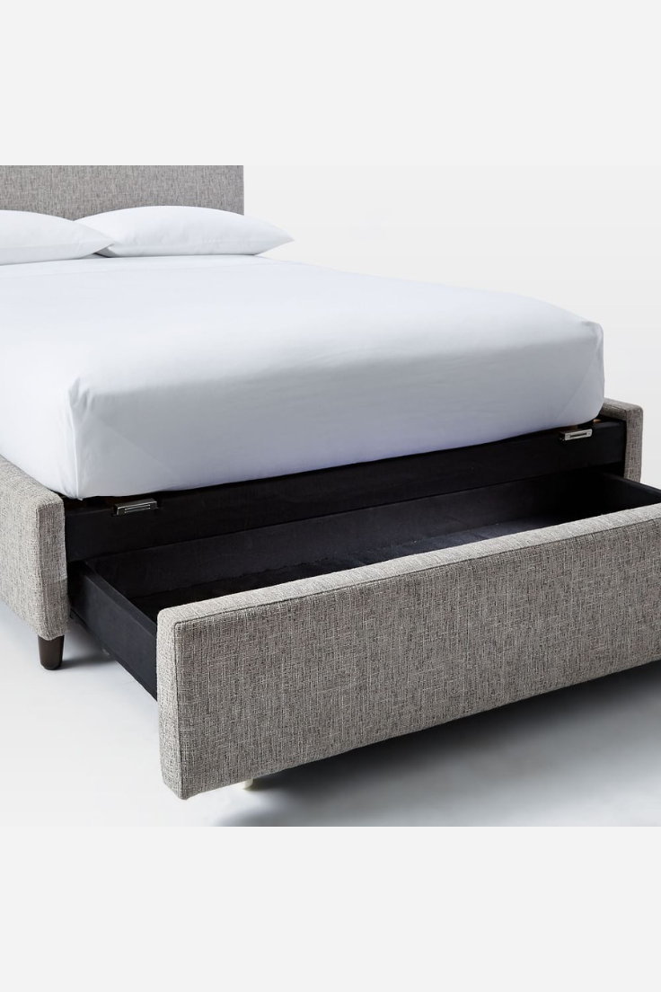 Liliana Upholstered Bed with Storage - Image 7