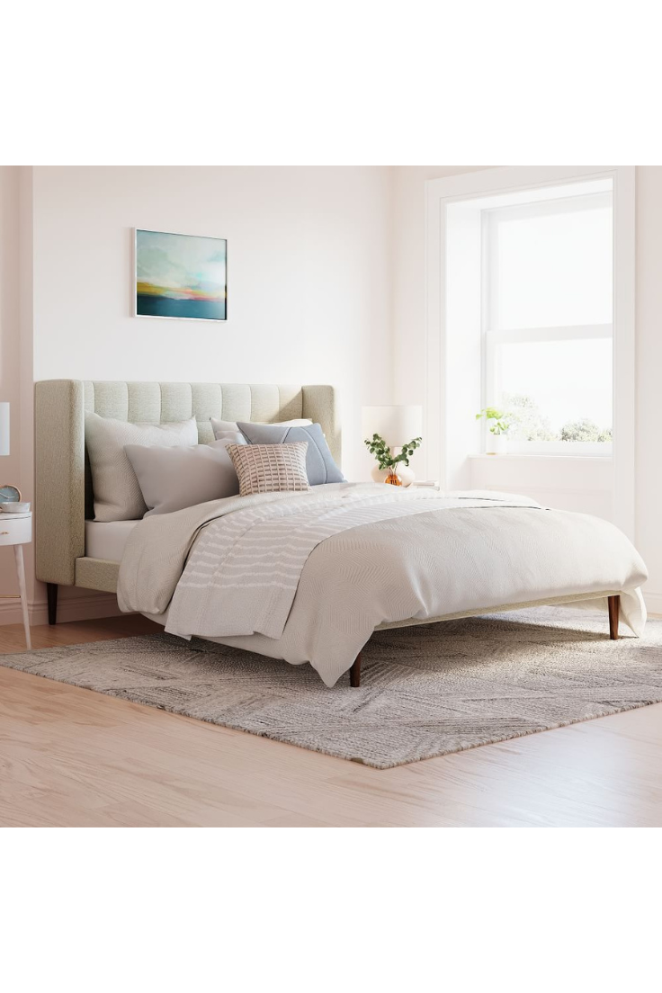 Dina Upholstered Bed - Image 2