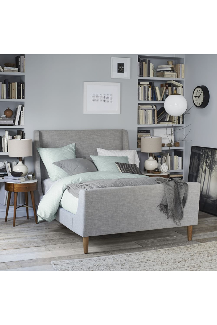 Janine Upholstered Bed - Image 6