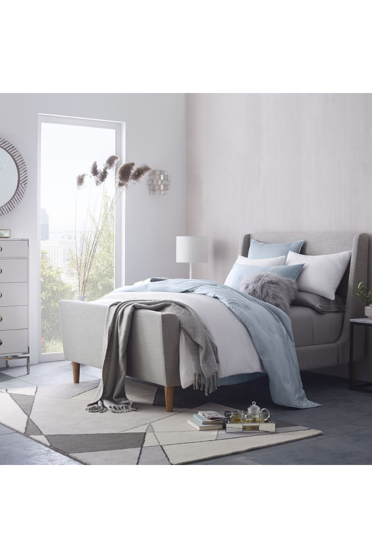 Janine Upholstered Bed - Image 3