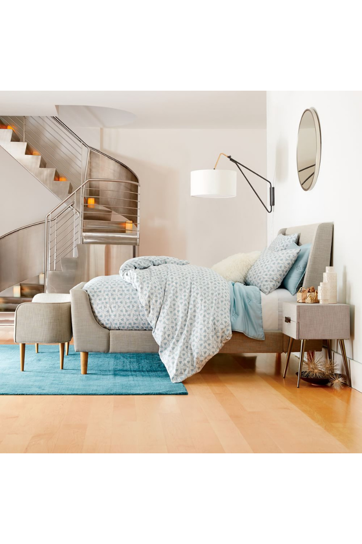 Janine Upholstered Bed - Image 8