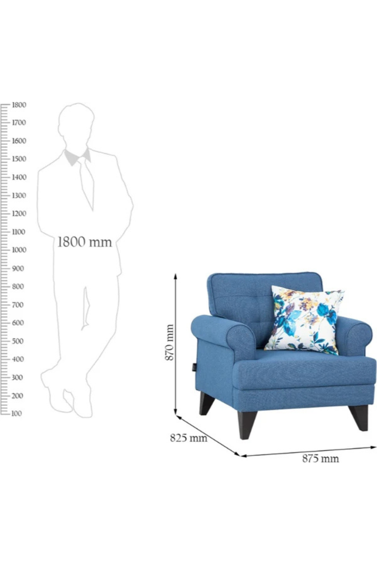 Zinus Single Seater Sofa - Image 6