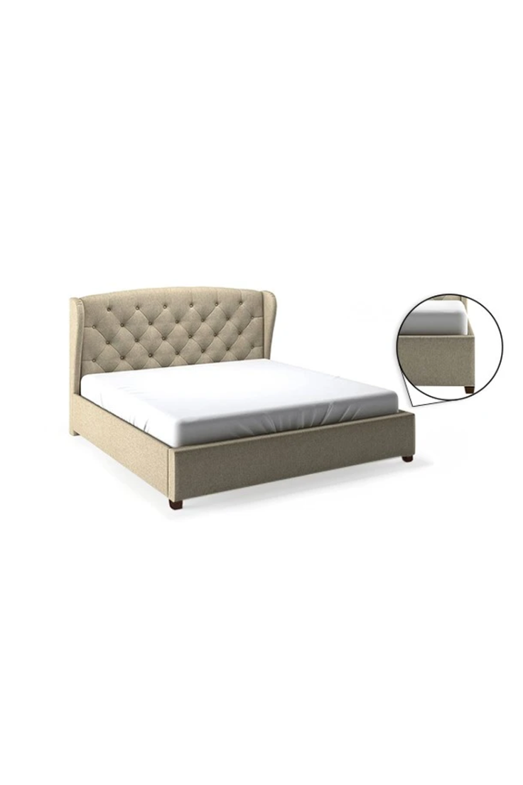 Jax Upholstered Double Bed - Image 2