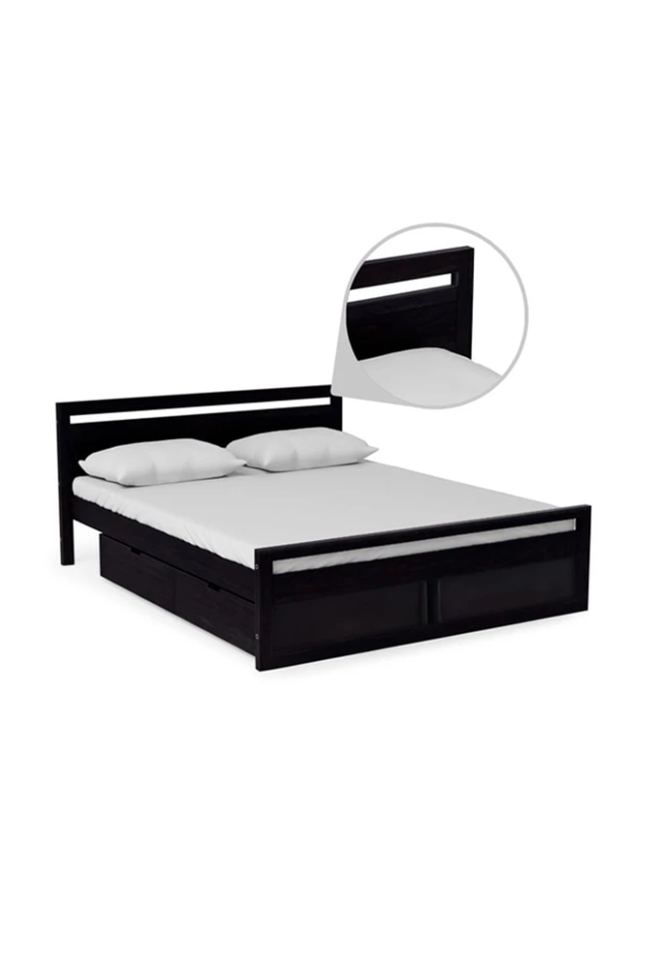 Roche Double Bed with Dual Storage - Image 2