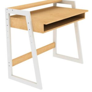 Bethpage Infant Desk in Natural & White finish