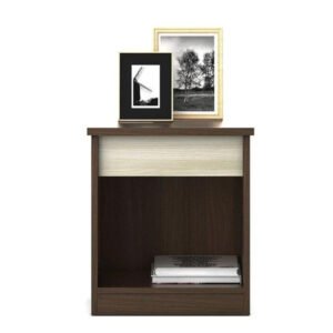 Elbina Bed Side Table - Light Brown