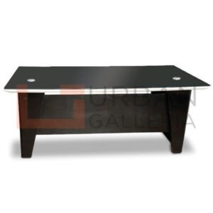 Olavo Executive Table with Side Rack
