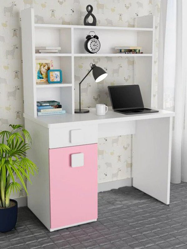 Westerleigh Study Table in Pink Colour - Image 3