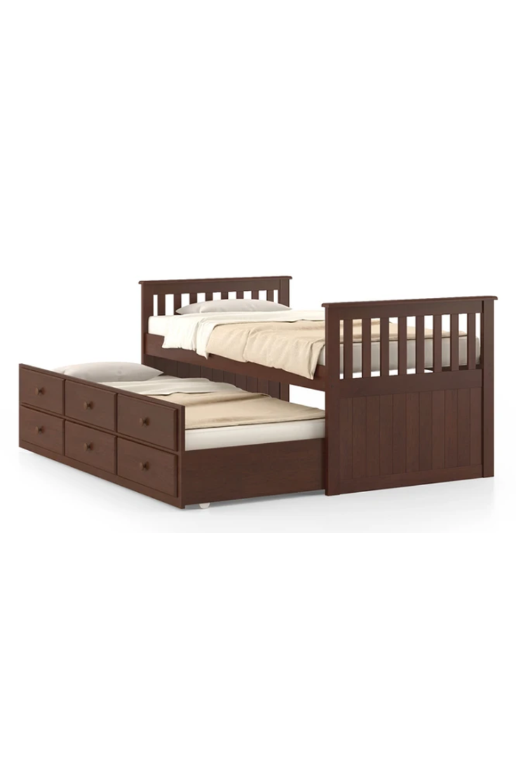 Bartlett Bed in Pine Wood