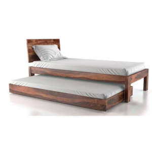 Cortes Single Bed in Pure Wood