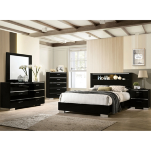Lofa Contemporary Bed Set
