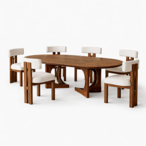 Belluzo Dinning Table with Chairs