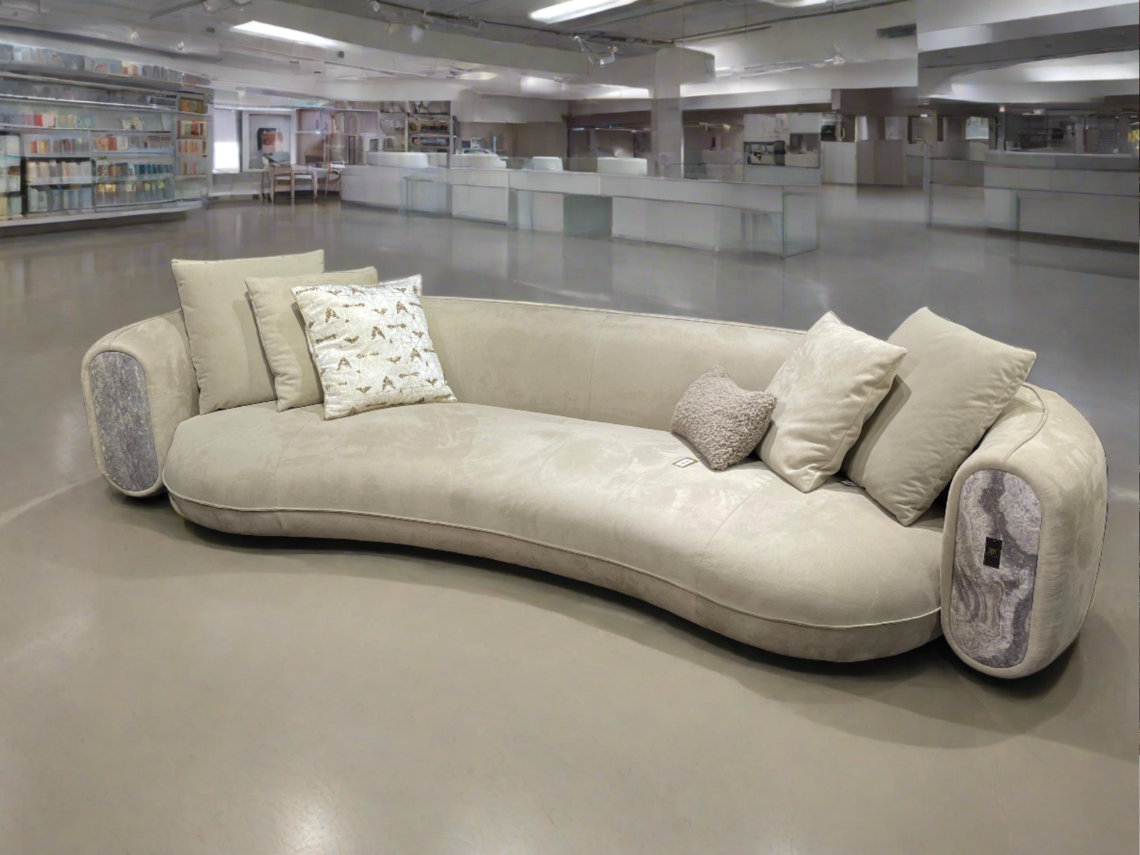 Soyotyne Round Sofa 4 Seater - Image 3