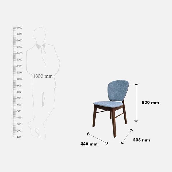 Lorrio Dinning Chair - Image 4