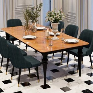 Vielo Dinning Table with 6 chairs