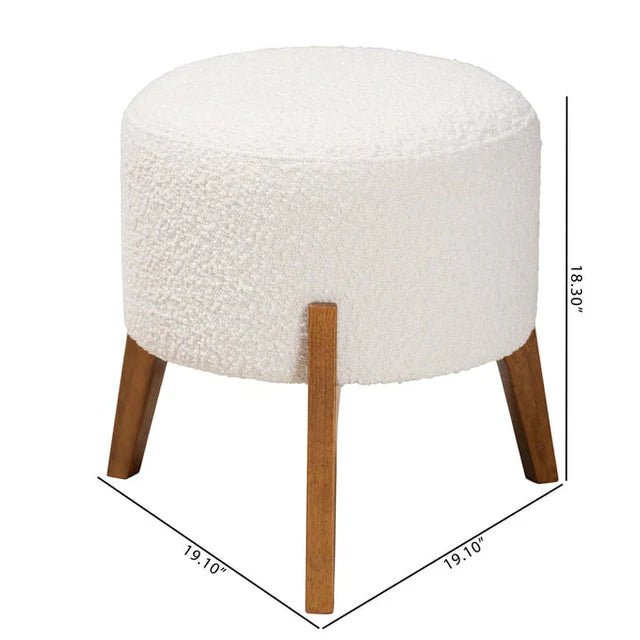 Taxton Wooden Stool - Image 3