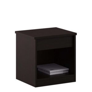Elbina Bed Side Table - Dark Brown