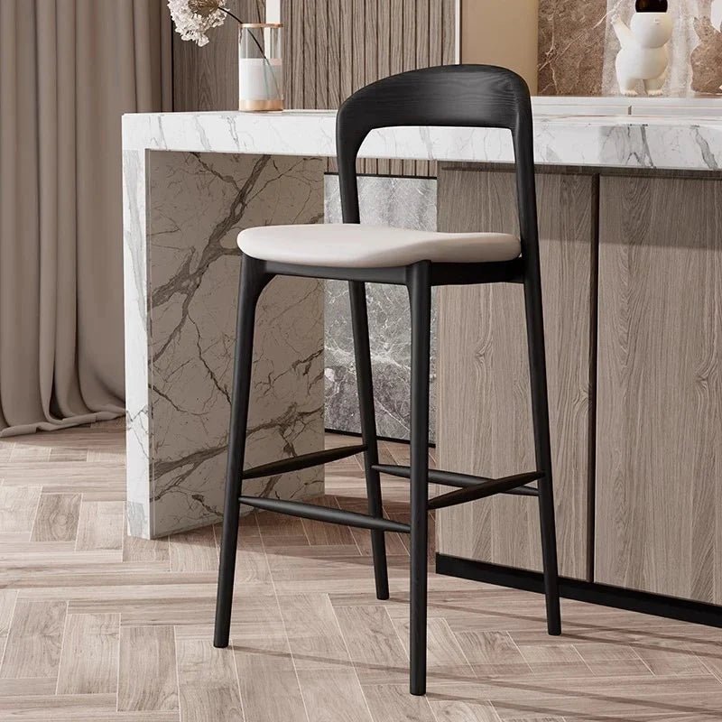 Pipilar Wooden Bar Stool - Image 3