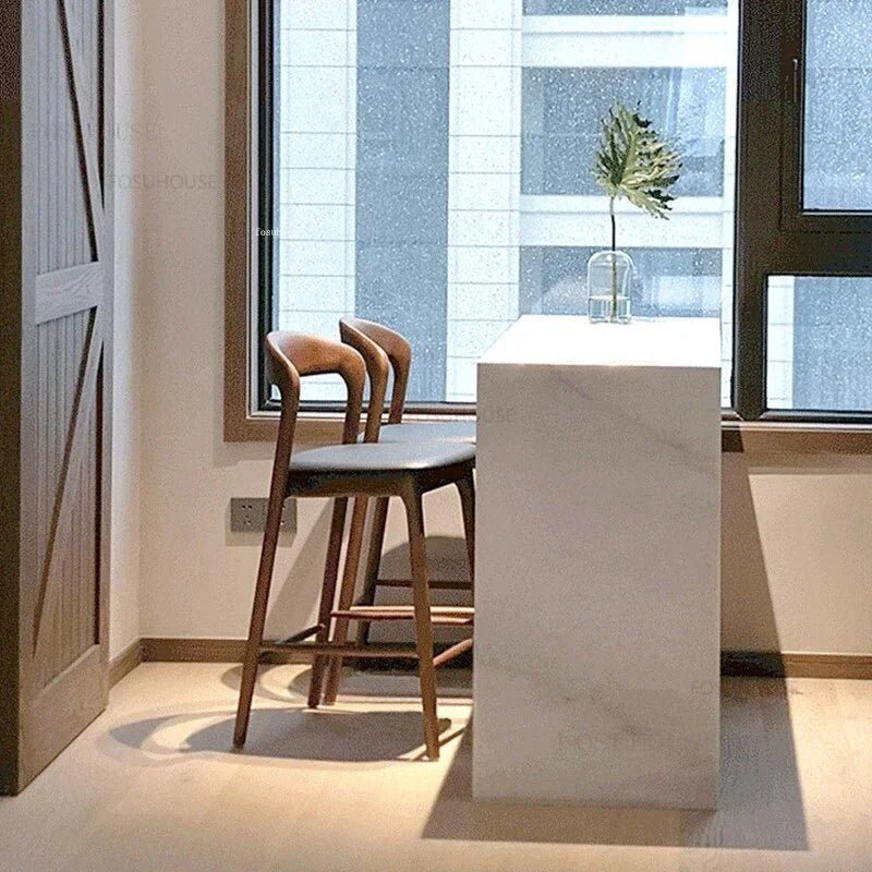 Pipilar Wooden Bar Stool - Image 6